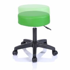Werkkruk Groen, rolkruk, werkstoel, krukje