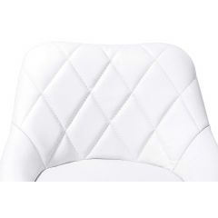 Barkrukken Wit, 2-delige set, 60-80 cm verstelbaar, 360 graden vrij draaibaar