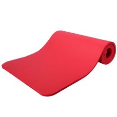 Yoga mat Rood 1 cm dik, fitnessmat, pilates, aerobics