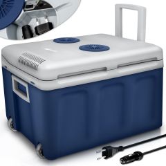 Tillvex - Koelbox, coolbox, 40 liter, blauw, minikoelkast