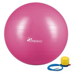 Yogabal Roze 75 cm, Trainingsbal, Pilates, gymbal