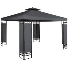 Paviljoen Partytent (3x3), Lorcana, Antraciet