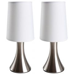 Dimbare tafellamp, nachtlamp, set van 2 stuks