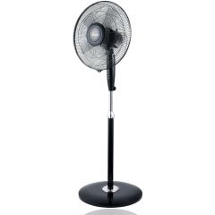 Statiefventilator, ventilator, in hoogte verstelbaar, 40 cm, op voet, standaardventilator