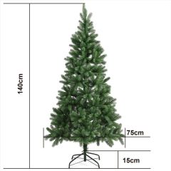 Kerstboom, 140 cm, groen, kunstkerstboom, standaard 