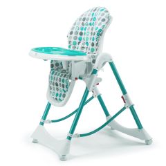 Baby Vivo -kinderstoel - kinder eetstoel- Tippy - turquoise