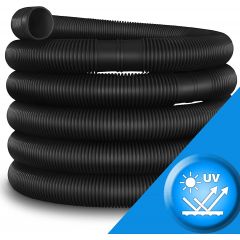 Tillvex zwembadslang 38 mm 8 meter zwart